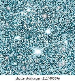 Blue shiny texture. Vector glitter gold background. Golden sparkles on the border. Template for holiday designs, invitation, party, birthday, wedding, New Year, Christmas. illustration.