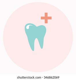 blue shiny tooth