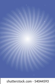 Blue shiny  vector background