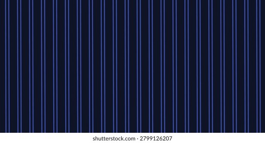 Blue shipping container wall. Seamless vertical metal panel texture with embossed ridges and industrial design. Cargo container backdrop. Realistic vector illustration.