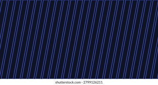 Blue shipping container wall. Seamless vertical metal panel texture with embossed ridges and industrial design. Cargo container backdrop. Realistic vector illustration.