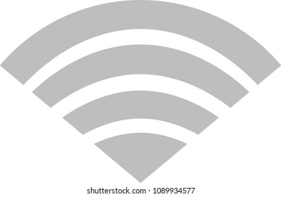 Blue Signal icon of radio wave status 0