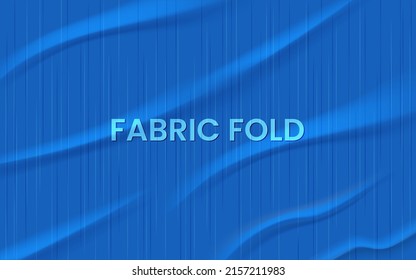 Blue silk background texture in abstract fabric folds, satin cloth or material for luxury elegant website or background designs