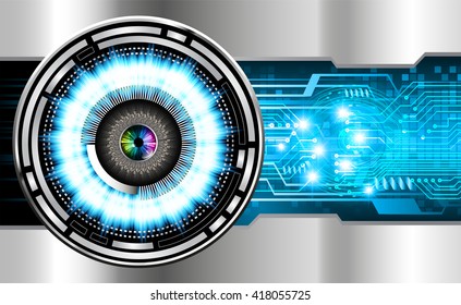 Blue silver abstract hi speed internet technology background illustration. 