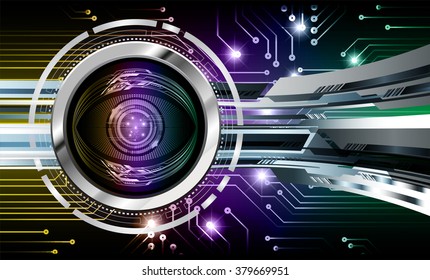blue silver Light Abstract Technology background for computer graphic website internet and business. circuit. illustration.digital.infographics. binary code.motion move. eye scan virus