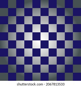 Blue and silver squares seamless pattern.Checkered flag. Vector illustration.	