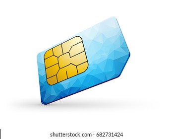 blue sim card