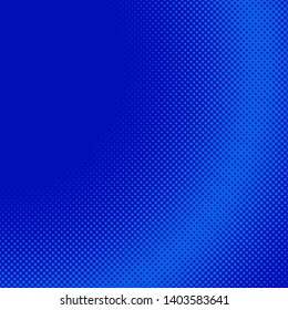 Blue simple abstract halftone dot pattern background template