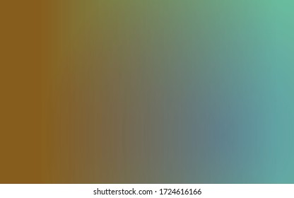 Blue and simple gradient background  And half a light yellow