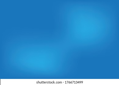 Blue simple gradient background. Vector graphics.