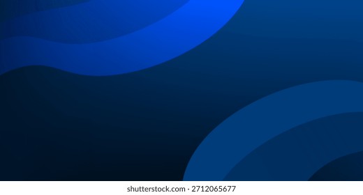 Blue simple line with white architecture futuristic background minimal concept abstract simple modern