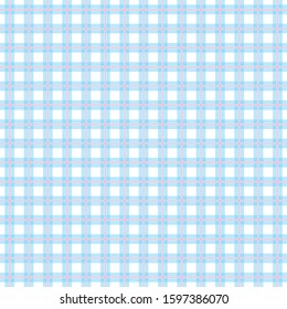 Blue simple plaid infinite one-color pattern