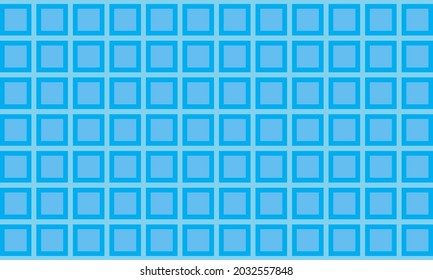 Blue simple square pattern background. Suitable for presentation background