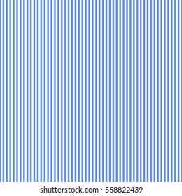 Blue simple stripes abstract seamless vector pattern, geometric primitive background