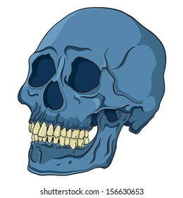 Blue Skull