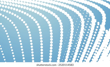 Blue sky abstract background with halftone for backdrop or presentation