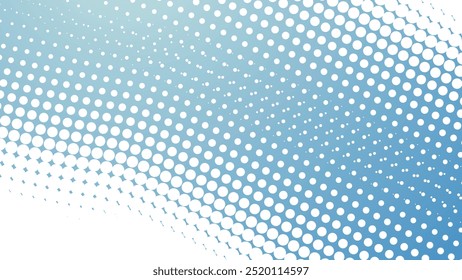 Blue sky abstract background with halftone for backdrop or presentation