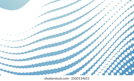 Blue sky abstract background with halftone for backdrop or presentation