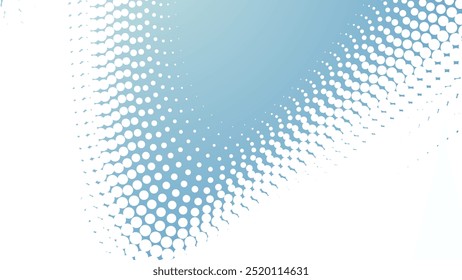 Blue sky abstract background with halftone for backdrop or presentation