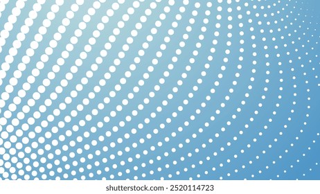 Blue sky abstract background with halftone for backdrop or presentation