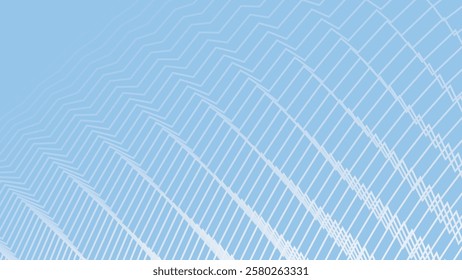 Blue sky abstract zig zag pattern background for fabric style