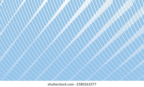 Blue sky abstract zig zag pattern background for fabric style