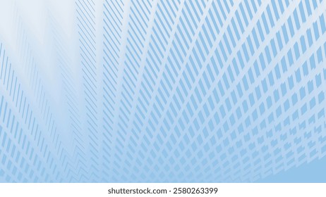 Blue sky abstract zig zag pattern background for fabric style