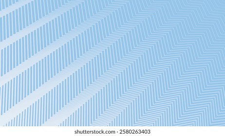 Blue sky abstract zig zag pattern background for fabric style