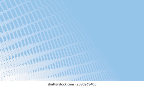 Blue sky abstract zig zag pattern background for fabric style