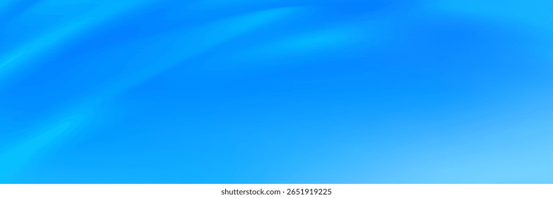 Blue Sky Background, Clouds, Summer Horizon, Clear Sky over the beach, Nature vector landscape, Winter sunrise, Spring panorama banner, White clouds over the blue ocean.