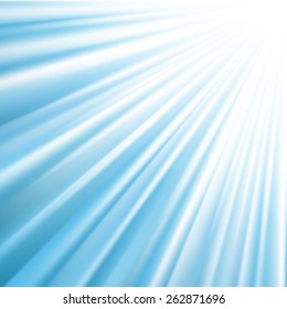 Blue Sky Background With Gradient Mesh