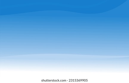 Blue sky background vector illustration.