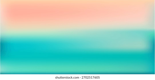 Ilustración vectorial de fondo azul. Fondo abstracto suave borroso. Degradado azul.
