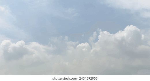 blue sky cloud and cloud clear background 
