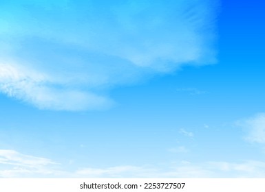 Blauer Himmelswolkenhintergrund