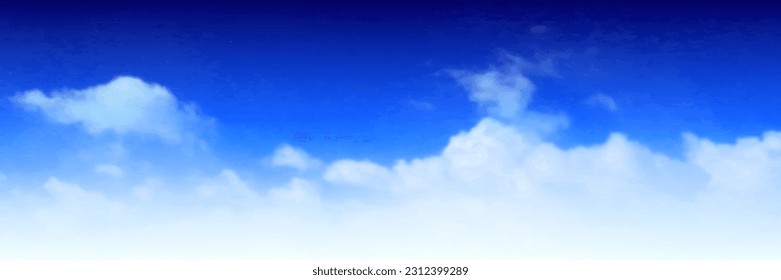 blue sky cloud landscape background