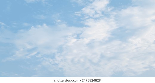 Cielo azul y nubes. Fondo de cielo azul fresco natural y nublado. Cielo natural hermoso fondo de textura azul y blanco. cielo azul con nube