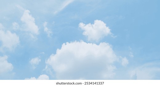 Blue sky and cloud. Natural and cloudy fresh blue sky background. Natural sky beautiful blue and white texture background. blue sky with cloud