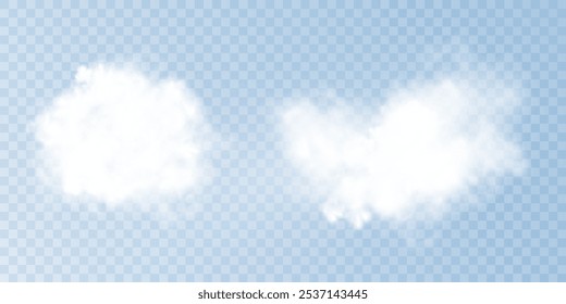 Blue sky cloud. Nature sky beautiful blue and white clouds texture background. Vector heaven landscape for cards, poster cover or design interior