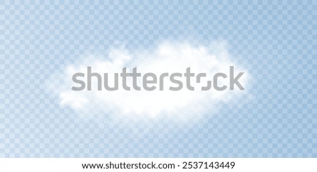 Blue sky cloud. Nature sky beautiful blue and white clouds texture background. Vector heaven landscape for cards, poster cover or design interior