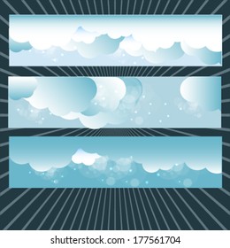 Blue sky and Clouds 