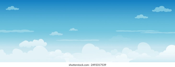 blue sky and clouds background	