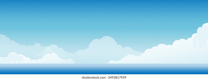 blue sky and clouds background	