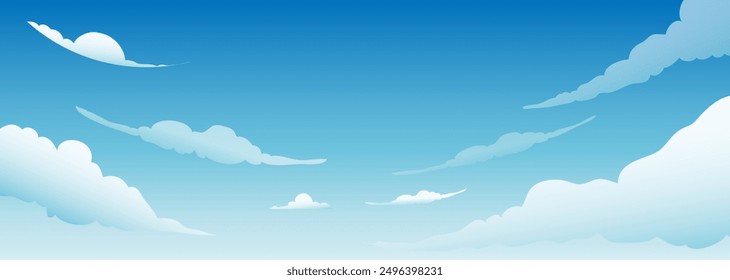 blue sky and clouds background	