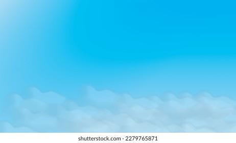 ciel bleu avec nuages joli arrière-plan HD