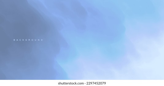 Blue sky with clouds. Modern pattern. Nature background. Modern pattern. Abstract background. Vector illustration.