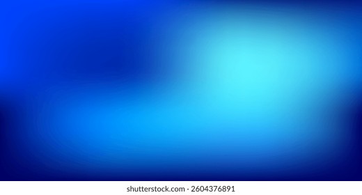 Blue and sky blue colour soft gradient minimal blurry design background vector illustration eps10.