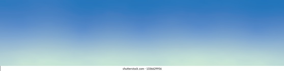 Blue sky gradient background. Abstract blurred vector wallpaper for template and website design.