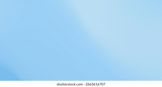 Blue sky gradient background, Abstract studio presentation product, banner, space. Simple Vector illustration.