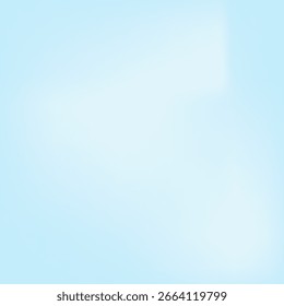 Blue sky gradient background. Light abstract blur and soft color gradation, blurred vector clouds. Light blue sky gradient mesh pattern